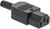 Valueline IEC-320-C13 Aljzat - Fekete
