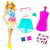 Mattel FRP05 Barbie Crayola: Színes ruhanyomda
