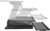 Maclean MC-792 Monitor és billentyűzet asztali tartó Fekete
