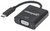 Manhattan 151771 USB-C 3.1 - VGA adapter - Fekete