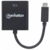 Manhattan 151771 USB-C 3.1 - VGA adapter - Fekete