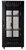 Linkbasic 19" szabadonálló rackszekrény 27U 600x1000mm - Fekete