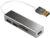 Logilink UA0306 USB 3.0 HUB kártyaolvasóval (3 port) Ezüst