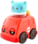 Fisher-Price FVC74 Nyomd és gurul autó - Piros