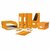 Leitz Click&Store A4 Irattároló doboz lakkfényű - Narancssárga