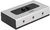 Delock 87699 2 portos 3.5mm Jack Mátrix Switch - Ezüst