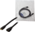 Logilink CU0123 Micro USB (apa - anya) kábel 2m - Fekete