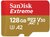 Sandisk 128GB Extreme microSDXC UHS-I CL10 memóriakártya + Adapter