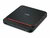 LaCie 500GB Fekete/Piros USB 3.0 Külső SSD