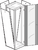 Legrand Linkeo 19" Álló rack szekrény 42U 600x600mm - Szürke