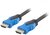 Lanberg HDMI-A apa - HDMI-A apa Nagy sebességű kábel Ethernettel 1.8m Fekete