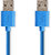 Nedis CCGP61000BU10 USB-A apa - USB-A apa Összekötő kábel 1m - Kék