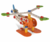 Simba Toys Eichhorn Heros Constructor 85 darabos Repülőgép fa építőjáték