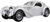 Bburago Bugatti Atlantic (1936) fém autó (1:24) - Ezüst