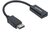 Manhattan 151634 DisplayPort apa - HDMI anya Full HD Adapter kábel 15cm - Fekete