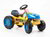 G21 Classic lábbal hajtós traktor sárga / kék