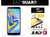 EazyGuard Diamond Glass 2.5D Fullcover Samsung Galaxy J6 Plus gyémántüveg képernyővédő fólia - Fekete