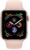 Apple Watch S4 Okosóra (44mm) - Arany alumíniumtok rózsaszín sportszíjjal