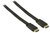 Valueline lapos High Speed HDMI™ kábel, Ethernet HDMI™ - HDMI™ 1.00 m fekete