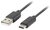 Lanberg USB 2.0-C apa - USB 2.0-A apa Adat- és töltőkábel QC 3.0 1.8m - Fekete