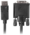 Lanberg Displayport apa - DVI-D apa Adapter kábel 1m Fekete