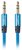 Lanberg CA-MJMJ-10CU-0030-BL 3.5mm jack - 3.5mm jack Audió kábel 3m Kék