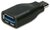 i-tec USB Type C M - USB F Adapter Fekete