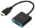 i-tec HDMI2VGAADA HDMI apa - VGA anya adapter - Fekete