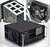 Techly 307377 19" ATX Szerver ház 4U - Fekete