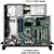 Techly 307377 19" ATX Szerver ház 4U - Fekete