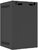 Lanberg 10" Fali rack szekrény (Üveg) 9U 280x310mm - Fekete