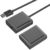 Techly 103144 4 portos USB Extender UTP kábelen 60m - Fekete