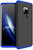 GKK 360 Full Protection 3in1 Huawei Mate 20 Hátlap - Fekete/Kék