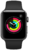 Apple Watch S3 Okosóra asztroszürke alumíniumtok fekete sportszíjjal (42mm)