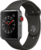 Apple Watch S3 Okosóra asztroszürke alumíniumtok fekete sportszíjjal (42mm)