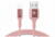 Baseus Shining Cable USB apa - Lightning apa Adat- és töltőkábel 1m - Rózsaarany