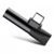 Baseus L41 USB Type-C - Type-C + 3.5mm Adapter - Fekete