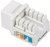 Lanberg KSU6-1090 RJ45 Cat.6 Keystone csatlakozóaljzat