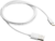 Canyon Lightning apa - USB-A apa Adat- és töltőkábel 1m - Fehér