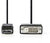 Nedis CCGP37200BK20 DisplayPort - DVI (apa -apa) kábel 2m - Fekete