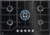 Electrolux KGG7536K Beépíthető gáz főzőlap - Fekete