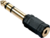 LINDY Adapter stereo audio 3,5 jack apa - 6,3mm jack anya