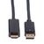 ROLINE Kábel DisplayPort - HDMI 4K M/M 3m