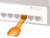 LINDY Dugó biztonsági RJ45 + kulcs, narancssárga (kulcs + 10db dugó)