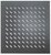 Manhattan Rackszekrény polc - 712538 (19", 1U, fix, 525 mm mély, fekete)