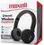 MAXELL bluetooth headset fejhallgató, BT800, Hi-RES, fekete