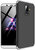 Samsung A605 Galaxy A6 Plus (2018) hátlap - GKK 360 Full Protection 3in1 - fekete/ezüst