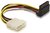 Delock SATA HDD (derékszögű) – 4 tűs apa (Molex) hálózati kábel