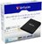 Verbatim Ultra HD 4K External Slimline Blu-ray Writer USB 3.1 with USB-C to A