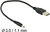 Delock Cable USB Type-A Plug Power > DC 3.0 x 1.1 mm male 27 cm